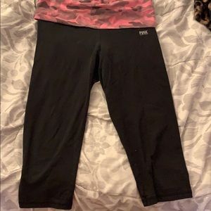 PINK Yoga Capri Pants